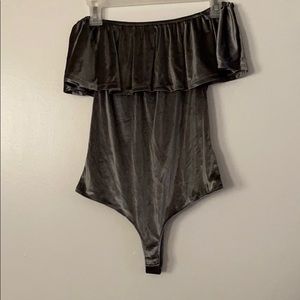 Off the shoulder bodysuit